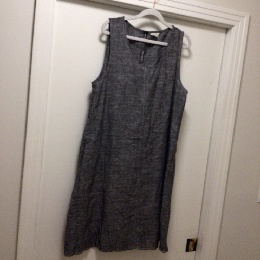 Max Studio Sleeveless Linen Dress